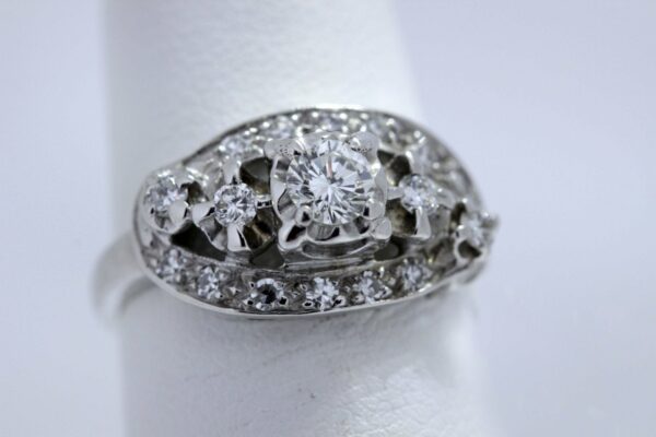 Timekeepersclayton 14K Gold Diamond Engagement Ring