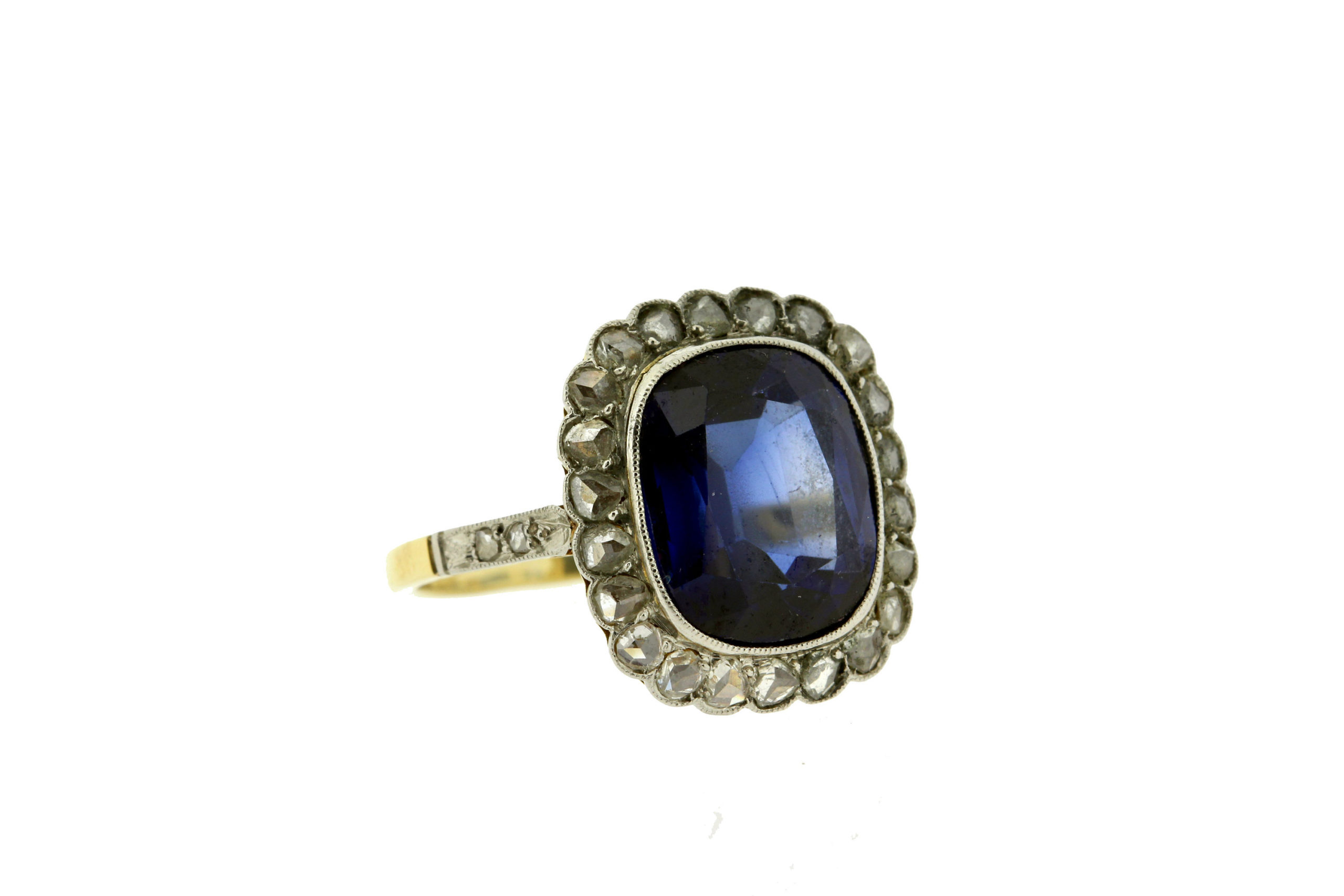 Blue Sapphire Ring, Navratan, ceylon gems, Astro Ring, Birthstone Ring,  birthstone, Neelam Silver Ring – CLARA