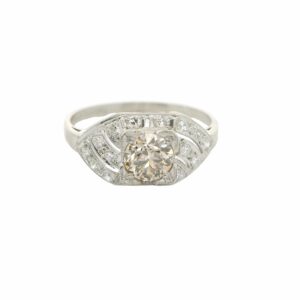 1930's Platinum Diamond Ring
